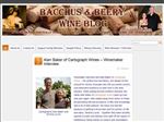Bacchus and Beery Wine Blog