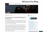 McLaren Fan Blog